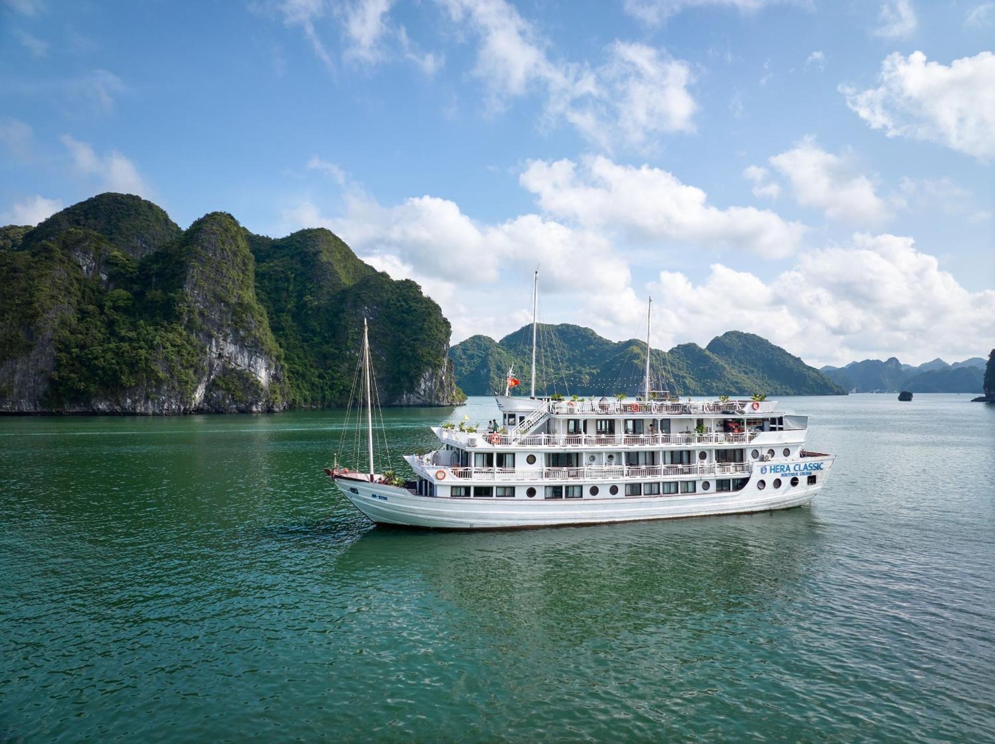 Hera Boutique Cruise Ha Long Bay Bagian luar foto